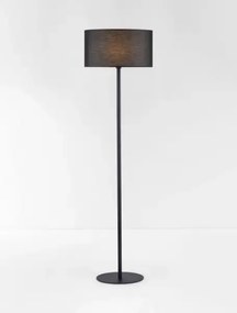 LED čierna stojaca lampa Sibnia
