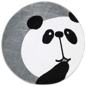 Detský koberec Panda Bueno 1389 sivý