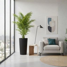 PLASTOVÝ KVETINÁČ URBANIKA ECO 75X41 CM ČIERNA