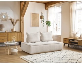 Biela ženilková pohovka 175 cm Elisa – Bobochic Paris