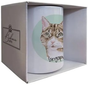 Bohemia Gifts Keramický hrnšek - Singapura, 350 ml