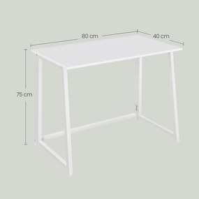Počítačový stôl MAX 1.0 - biely / nohy biele 9403105100