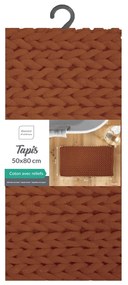 Kúpeľňová predložka v terakotovej farbe 50x80 cm Ariel – douceur d'intérieur