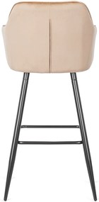 PROXIMA.store - Čalúnené barové kreslo SALEM FARBA: béžová