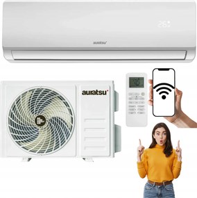 Nástenná klimatizácia Auratsu Osaka 3,4 kW 40 m2 WiFi Klimatizácia S Ohrievačom