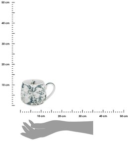 Porcelánový hrnček Orient Blue 430 ml