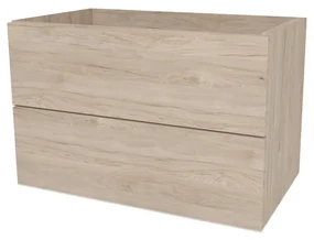 Mereo, Mereo Aira, kúpeľňová skrinka 81 cm, Multidecor, Light Rock Hickory, MER-CN791SLRH1