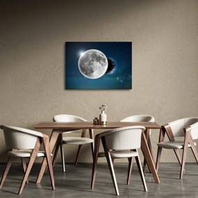 Obraz - Zem v zákryte Mesiaca (70x50 cm)