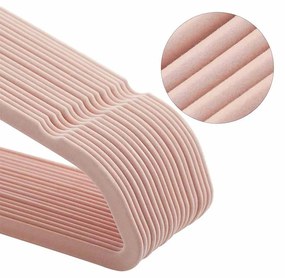 Sada 50 ks Vešiaky na šaty 45 × 23 × 0,5 cm