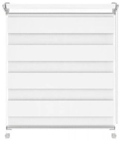 Gario Roleta Deň a noc Mini Standard Biela Šírka: 99 cm, Výška: 220 cm
