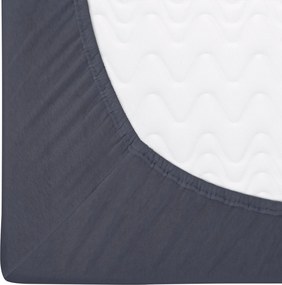 JERSEY PRESTIERADLO PREMIUM 200X220 CM TMAVOSIVÉ