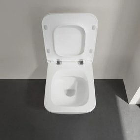 Villeroy & Boch 4611RL01 - Závesné WC s WC sedátkom SoftClose VENTICELLO keramika/biela