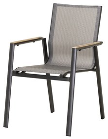 Aspen jedálenská stolička antracitová
