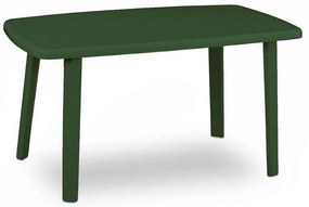 Zelený záhradný stôl Cayman