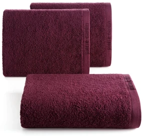 BAVLNENÝ UTERÁK PIERRE CARDIN EVI SADA 6KS 50X90 CM BORDOVÁ
