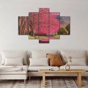 Obraz rozkvitnutých stromov (150x105 cm)