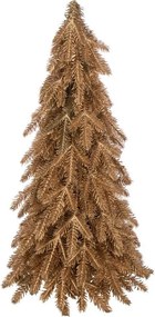 Bronzový vianočný smrekový stromček M - Ø 20*50 cm