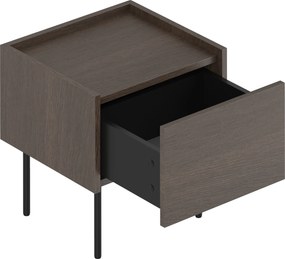 Nočná skrinka Dunari so zásuvkou 45 cm - dub dunin