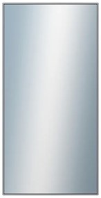 DANTIK - Zrkadlo v rámu, rozmer s rámom 60x120 cm z lišty Hliník šedá (7002006)