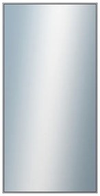 DANTIK - Zrkadlo v rámu, rozmer s rámom 60x120 cm z lišty Hliník šedá (7002006)