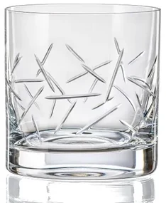 Crystalex Poháre MATTE ZIG 280 ml, 4 ks