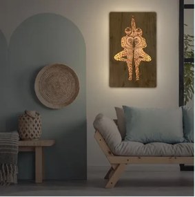 Svietiaci obraz Súlad na batériu