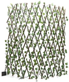 Aigostar - LED Solárna reťaz 148xLED/2x1,2m IP65 teplá biela ivy