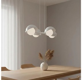 Luster na lanku BOOM 4xG9/8W/230V biely