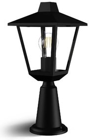 Philips Kinno vonkajšie stĺpové svietidlo čierna, 38,5 cm, E27, max. 1x25 W