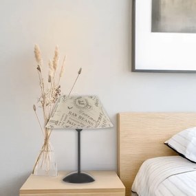 ONLI - Stolná lampa MAIDA 1xE27/15W/230V 38 cm hnedá