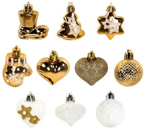 Vianočné ozdoby SYSD1688-147 (44ks)