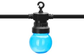 Aigostar - LED Vonkajšia dekoračná reťaz 10xLED/8m IP44 teplá biela