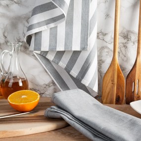 KUCHYNSKÁ UTIERKA KARIN SADA 2 KS 50X70 CM STRIEBORNÉ