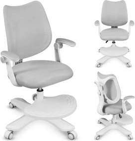 Detská otočná stolička Mark Adler Junior 4.6 Grey