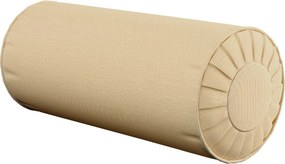 Valcový vankúš so záhybmi farba produktu béžová