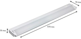 LED Podlinkové svietidlo LED/10W/230V biela