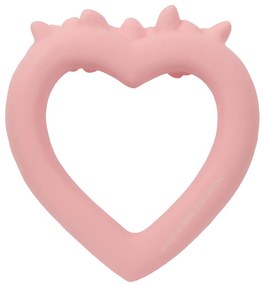 A Little Lovely Company - hryzadielko z kaučuku - ružové srdce