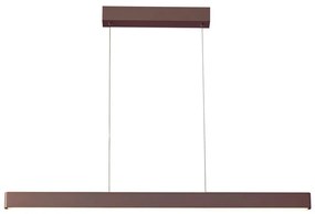Azzardo AZ5107 - LED Stmievateľný luster na lanku OLIVIER LED/50W/230V hnedá