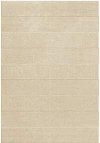 Ručne tkaný vlnený koberec's nízkym vlasom Sicilian Stripe