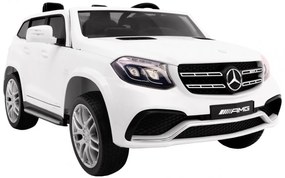 Elektrické autíčko Mercedes AMG GLS63 - biele