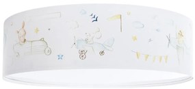 Detské stropné svietidlo SWEET DREAMS 2xE27/60W/230V pr. 40 cm