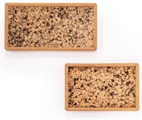 Korková tácka 14.5x22.5 cm Querco – ZicZac