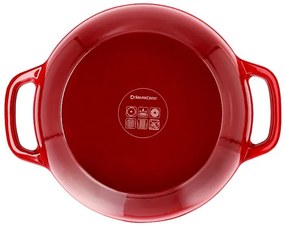 Silvercrest®  Liatinová servírovacia panvica, 2,4 l (červená)  (100393065)