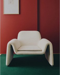 Béžové ženilkové kreslo Melvia – Kave Home