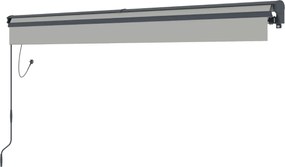 Elektrická markíza BestBerg BBSU-E350LG / 350 × 300 cm / svetlo sivá