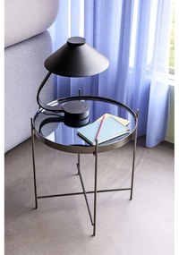 Čierna LED stmievateľná stolová lampa (výška 31 cm) Muri – Hübsch