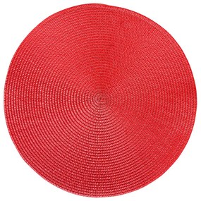 AMBIENTE Prestieranie okrúhle 38 cm - červená