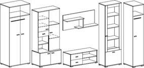 Obývacia stena ASH 370