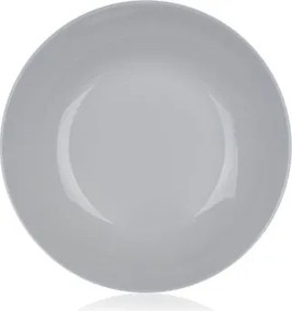 Hlboký tanier Diwali 20 cm, šedé sklo%