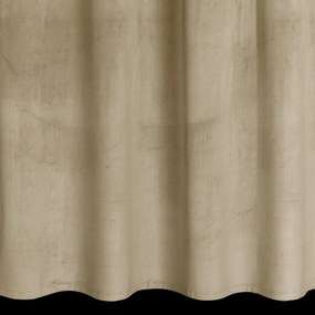 ZATEMŇOVACÍ ZÁVES NA KRÚŽKOCH ANTARA 140X270 CM SVETLOBÉŽOVÁ